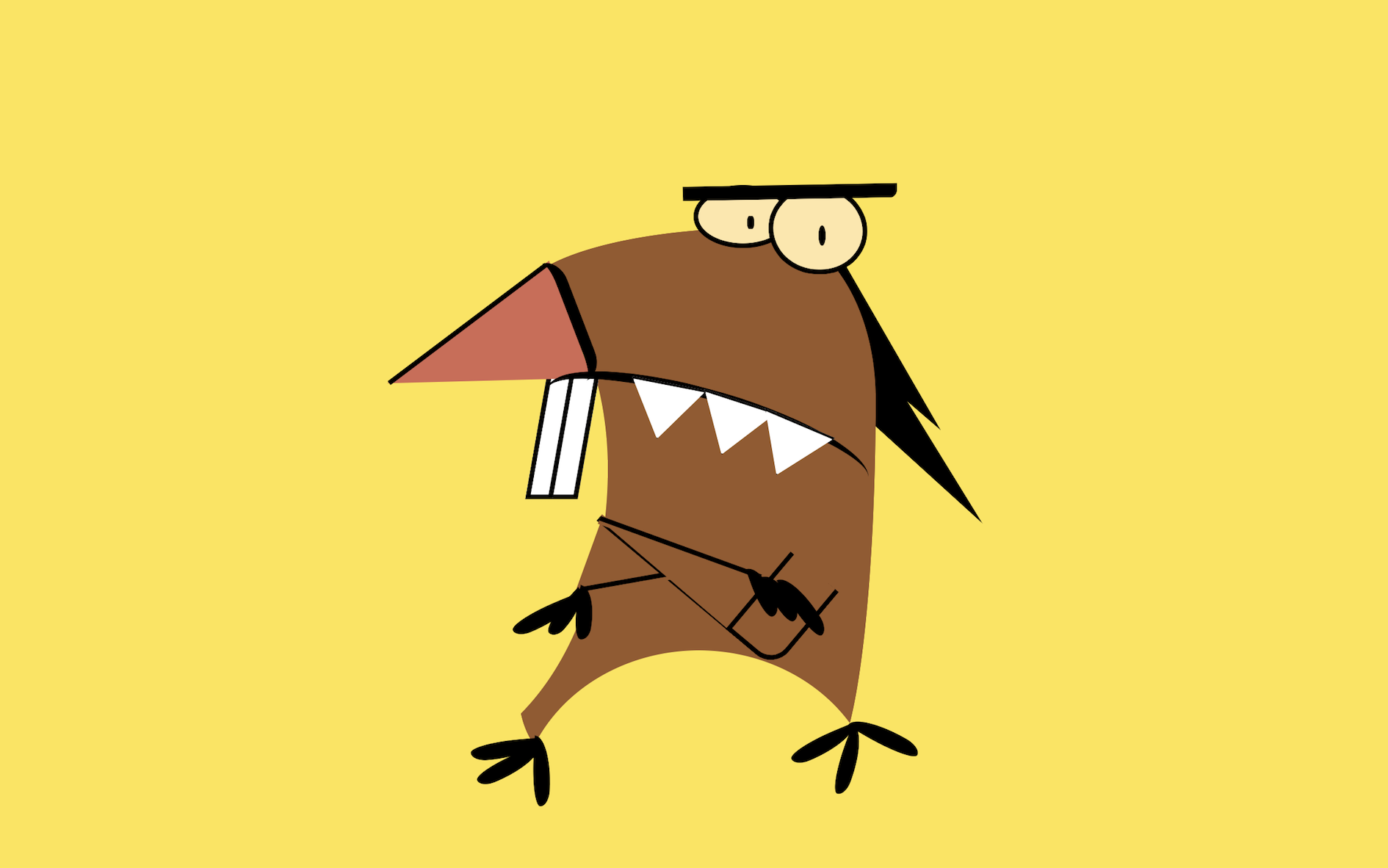 angry beaver