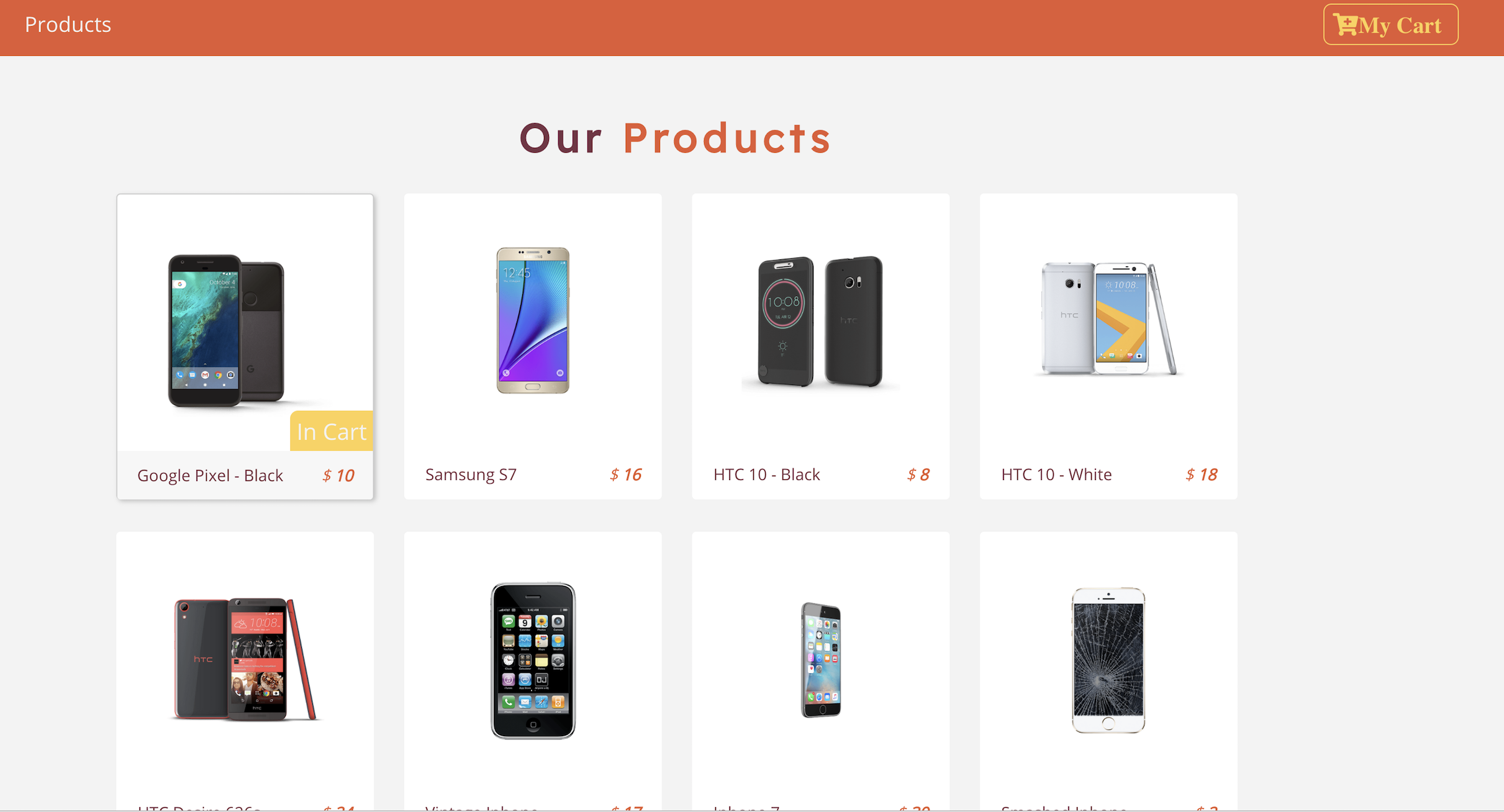 ecommerce store